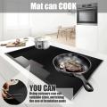 Induction Cooker Cover Silicone Induction Cooker Mat Large Nonstick Electric Stove Cover Mat Stove Top Cover Pad Kitchen Gadgets. 
