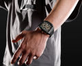 NAVIFORCE NF8052 Luminous Hollow Dial Barrel-shaped Sports Watch. 