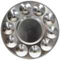Mont Marte Aluminium Round Palette 10 Well.