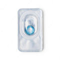 Freshlook Brilliant Blue contact lens. 