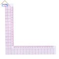 L-Square Shape 90 Degree Angle Ruler Plastic Drawing Sewing Measure Professional Tailor Craft Tool. 