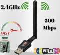 Wireless USB WiFi Adapter Dongle Network LAN Card 802.11b/g/n W/ Antenna. 