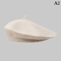 Vintage Womens Girls Beret Artist Winter Warm Plain Beanies Hat Cap Head Wear Peaky Blinders Hats For Women Fengshi. 