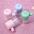 Cactus Contact Lens Cleaner Portable Manual Cleaning Cosmetic Contact Box Travel Contact Lens Case. 