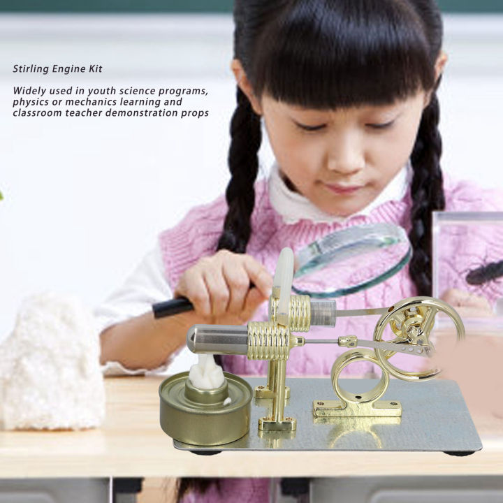 Sterling%20Engine%20Model%20Stirling%20Engine%20Kit%20Educational%2016%20Cylinder%20Scientific%20Principle%20Easy%20To%20Assemble%20Steam%20Engine%20Model%20-%20Image%203