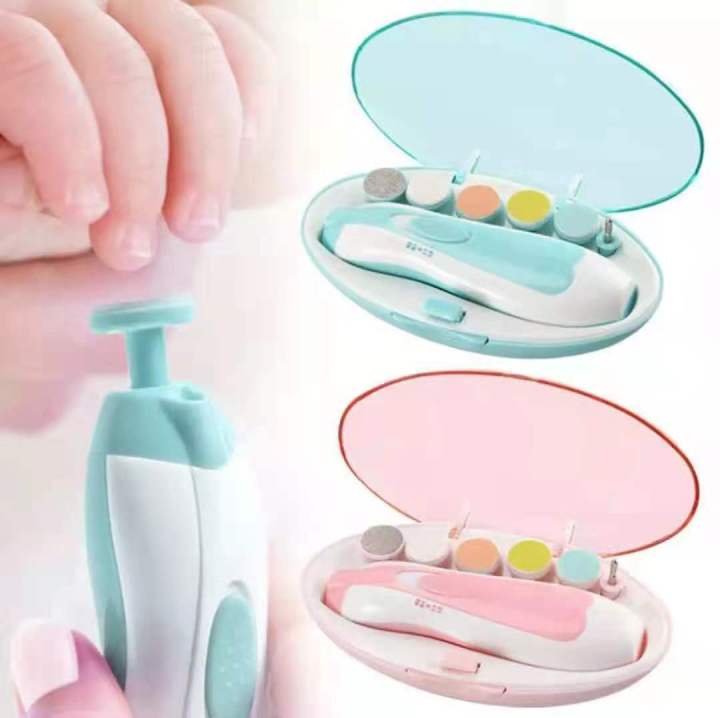 Multi Functional Baby Electric Nail Trimmer Baby Manicure Set Nail Tools Baby Nail Cutter