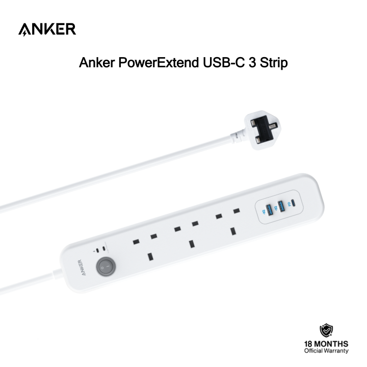 Anker PowerExtend USB-C 3 Strip 