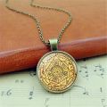 The Seal of The Seven Archangels Necklace for Women Jewerly Solomon Kabbalah Amulet Pendant 7 Archangels Sigil Chains Necklace. 