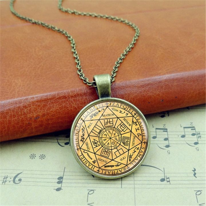 The%20Seal%20of%20The%20Seven%20Archangels%20Necklace%20for%20Women%20Jewerly%20Solomon%20Kabbalah%20Amulet%20Pendant%207%20Archangels%20Sigil%20Chains%20Necklace%20-%20Image%204