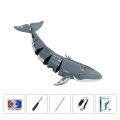 B4 Remote Control Whale Simulation Water Boat Summer Electric Shark Diving Spray Boat Toys For Boys Gifts. 
