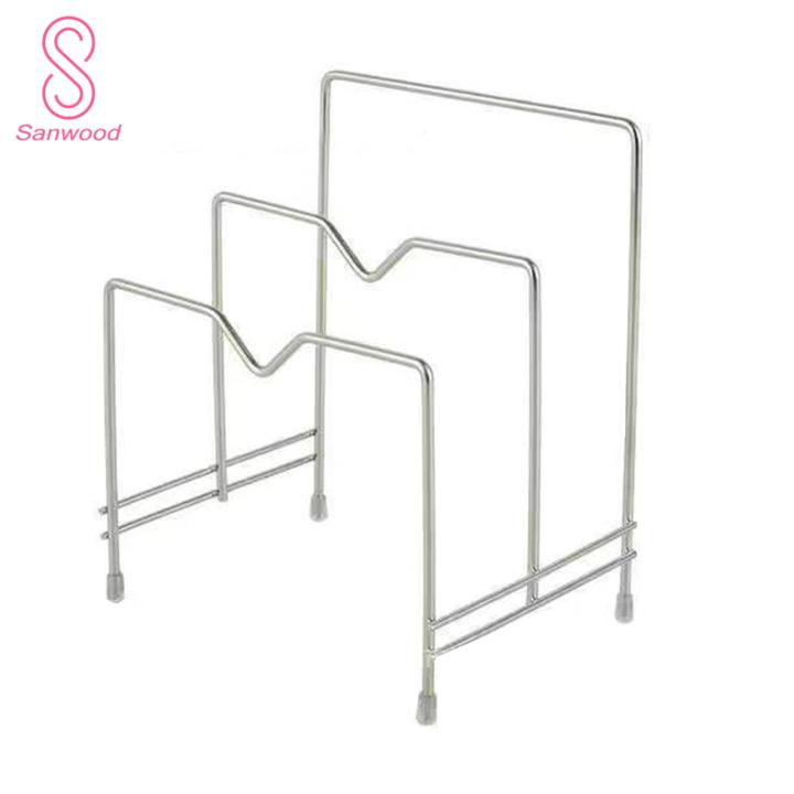 Multifunctional%20Kitchen%20Organizer%20Stainless%20Steel%20Pot%20Lid%20Holder%20Cutting%20Board%20Storage%20Rack%20Modern%20Kitchen%20Organizer%20-%20Image%203