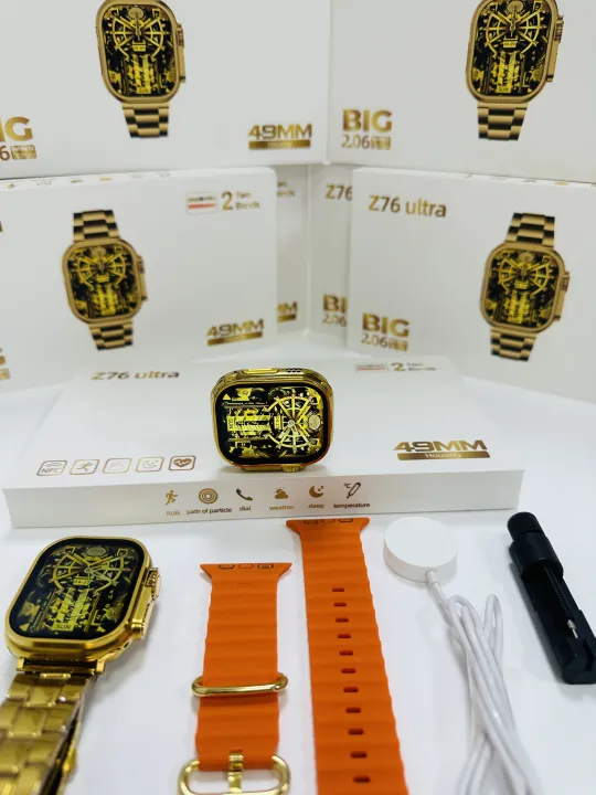 Z76%20Ultra%20SmartWatch%20NFC%2049mm%20Men%20Ladies%20Smart%20Sports%20Watch%20Bluetooth%20Call%20Waterproof%20Wireless%20Charging%20HD%20Screen%20-%20Image%204