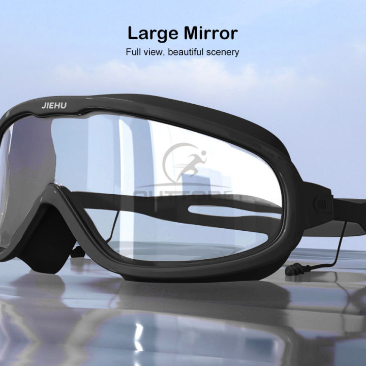 Outtobe%20Ad-ult%20Swimming%20Goggles%20Large%20Frame%20with%20ear%20plug%20Waterproof%20Anti%20Fog%20Swim%20Glasses%20-%20Image%205