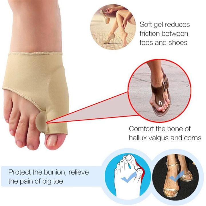1Pair%20Bunion%20Corrector%20Toe%20Separator%20Hallus%20Valgus%20Pain%20Relief%20Foot%20Care%20Elastic%20Fabric%20Gel%20Straightener%20Toe%20Corrector%20Tool%20-%20Image%204