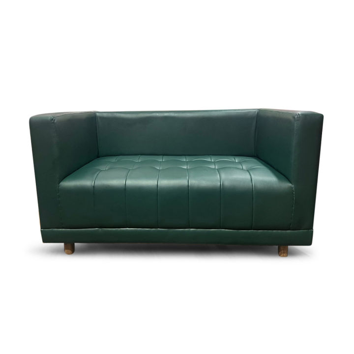 Furnicom%20Wooden%20Two%20Seater%20Leather%20Deep%20Green%20Sofa%20for%20Home%20&%20Office%20-%20Image%203