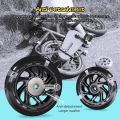 Bike Training Wheels, for 12 14 16 18 20 Inch Children's Bike-Blue.
