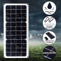 12V 30W Solar Panel Car Van Boat Caravan Trickle Portable Battery Charger Solar Charging Panel. 