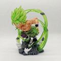 New Anime Dragon Ball Figure Broly Figurine 17CM PVC Action Figures GK Statue Collection Model Toys for Children Gifts.