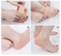 Comfortable Silicon Moisturizing Heel Swelling Pain Relief Foot Support to Eliminate cracks.