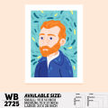 The Starry Night Portrait Digital Painting Digital Art Wall Canvas Art For Wall Decoration Canvas Painting For Wall - WB2725 - Handy Commodity. 
