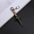 Namikaze Minato Kunai Men Car Moto Keychain Naruto Cosplay Anime Accessories Manga Ninja Women Cartoon Bag Charm Gift.