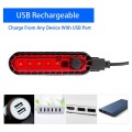 8Pack USB Rechargeable Front and Rear LED Bike Tail Light Bicycle Light Bike Headlight for Road Bike Cycling.