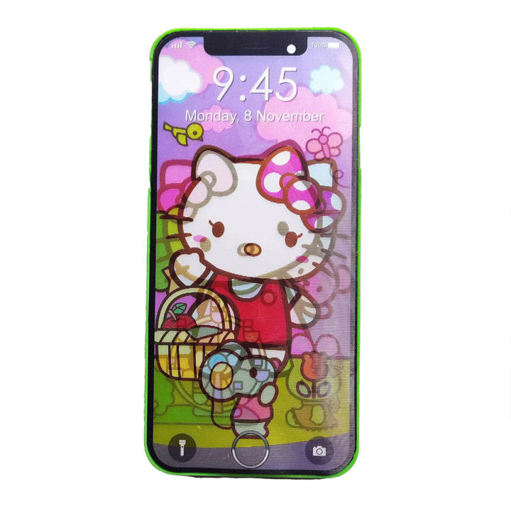 Musical Phone Toy For Kid With Free Batteries 1pc