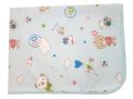 Double Sided Waterproof Baby Urine Mat (20*27 Inch)- Multicolor. 