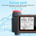 KOGEEK Intelligent Automatic Irrigator Controller Home Garden Balcony Family Green Wall Water Timer Automatic Drip Irrigation System Controller with LCD Display Temporary Opening Four Timing Control Programs.