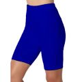 Summer Simple Solid Short Leggings Elegant Casual White Tank Yoga Pants For Women High Waist Stretch Shorts.