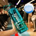 1L 1.5L 2L 3L Large Capacity Sports Water Bottle Outdoor Fitness Water Cup Bicycle Camping Mountaineering Portable Fitness Jug. 