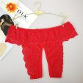 XL-3XL Open Underwear Women Hollow Out Lace Panties Crotchless Solid Color Thong Goth G-strings. 