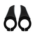 ENLEE Bicycle Deputy Handle Plastic Anti-Slip Bike Secondary Rest Handlebar Lightweight Handlebars With Lock Ring Kit New.