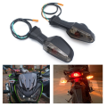 Motorcycle Front and Rear Turn Signal Light Indicator Blinker Accessories for 250 300 600 Z1000 ER-6N B.