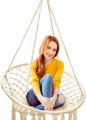 Relax in Style Swing Hang Chair Hammock for Garden Home Patio Yard, Easy to Use and Clean, A Unique Choice for Leisure. 