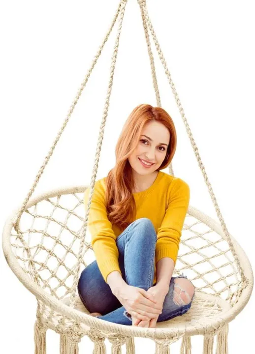 Relax%20in%20Style%20Swing%20Hang%20Chair%20Hammock%20for%20Garden%20Home%20Patio%20Yard,%20Easy%20to%20Use%20and%20Clean,%20A%20Unique%20Choice%20for%20Leisure%20-%20Image%205