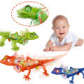 Electronic Pets Lizard Walking Electronic Animal Baby Crawling Friend Interactive Robotic Model Sounds Lights Children Toys LaoXzhongX.
