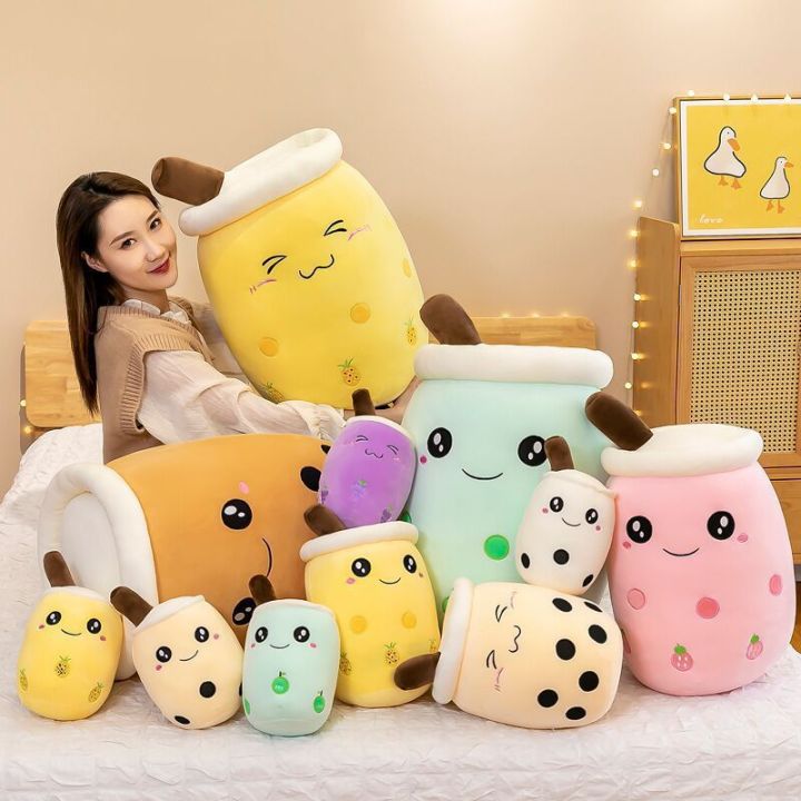 Cute Stuffed Boba Plush Bubble Tea Real-life Bubo Food Milk Cup