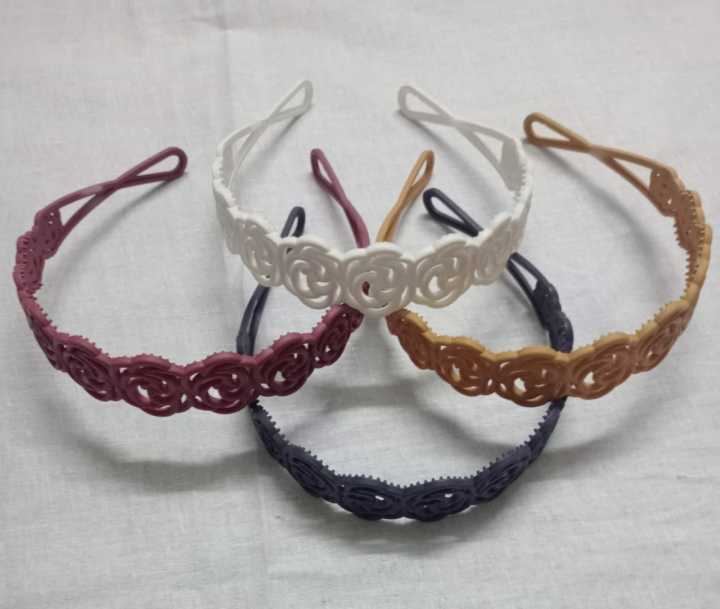 Stripe Colorful Headband Set for Women - Set of 2ps