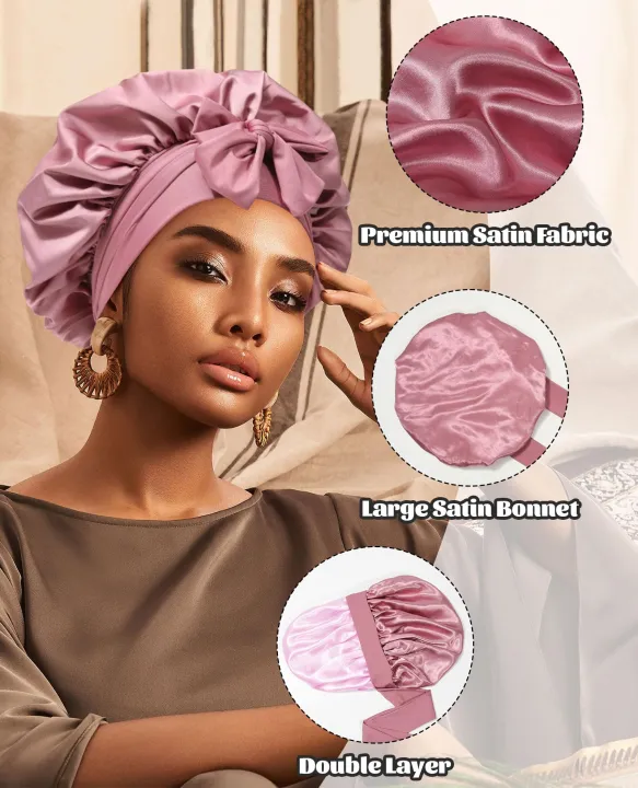 Satin%20Bonnet%20Silk%20Bonnet%20for%20Sleeping%20Silk%20Sleep%20Cap%20Double%20Layer%20Hair%20Bonnet%20with%20Elastic%20Tie%20Band%20for%20Curly%20Hair%20Night%20Cap%20-%20Image%205