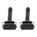 Brayer Roller, Rubber Brayer Roller 2 Pcs for Painting.