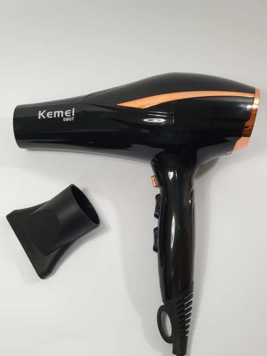 Kemey%20Km-2376%20/2378%20Professional%20Hair%20Dryer%201000W-%20Black%20-%20Hair%20Dryer%20-%20Image%204