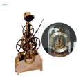 Clock Movement Mechanism Replacement Part Clock Accessories DIY Copper Movement Perspective Craft Mechanical Clock Core for Desk Clock. 