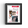 Customize Gift Photo Frame For Love And Birthday Size A4. 