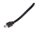 3.5mm Aux USB2.0 Male Mini 5 Pin USB Portable Speaker Audio Cable. 