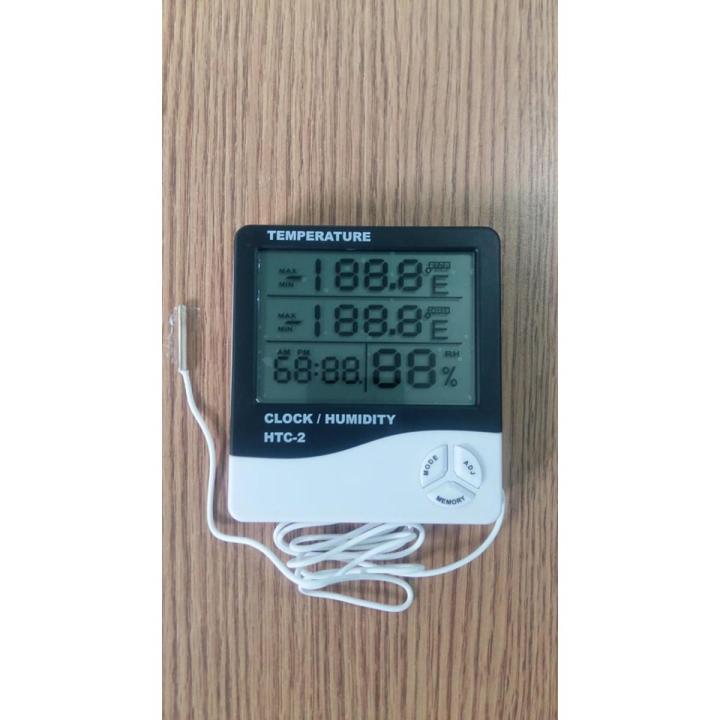 Digital Room Temperature Meter with Clock