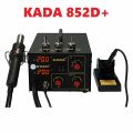 KADA 852D+ Soldering Iron 220V 110V Digital Display KADA 852D+ Soldering Station Hot Air Machine Soldering Iron 2 In 1 KADA 852D+ Tools Set. 