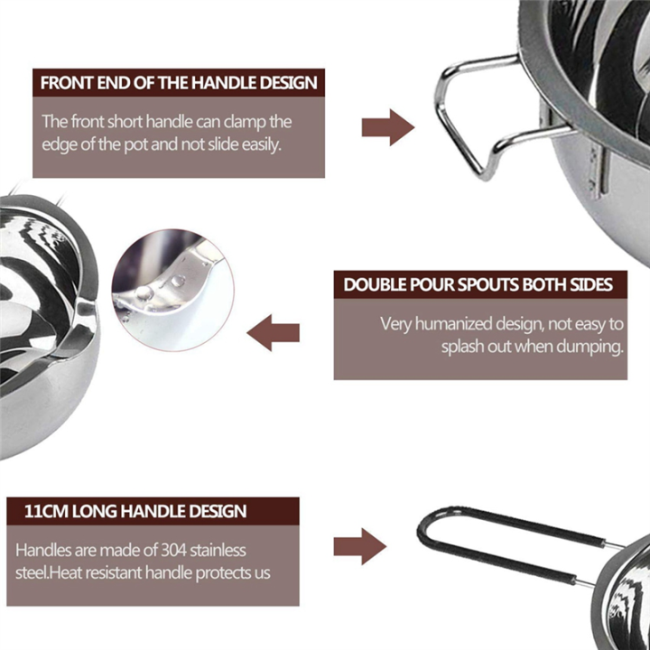 6-Pack%20Stainless%20Steel%20Double%20Boiler,%20Heat-Resistant%20Handle%202%20Cup%20Capacity,%20Universal%20Pad%20-%20Image%206