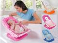 Baby Bather Bath Support Seat Newborn Baby Bath Chair with pillow. 