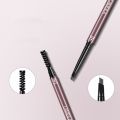 LAMEILA Ultra-thin Head Eyebrow Pencil Black Brown Matte Waterproof Lasting Contouring Eye Brow Pen with Brush Makeup Cosmetics.